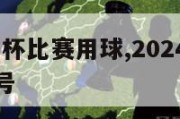 2024欧洲杯比赛用球,2024欧洲杯比赛用球型号