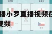 nba赛事直播小罗直播视频在线观看,nba直播比赛视频