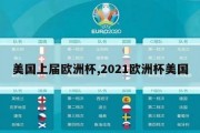 美国上届欧洲杯,2021欧洲杯美国