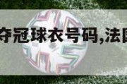 法国欧洲杯夺冠球衣号码,法国 欧洲杯 冠军