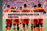 欧洲杯哪只球队没来中国,欧洲杯2021哪支强队没参加