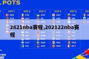 2821nba赛程,202122nba赛程