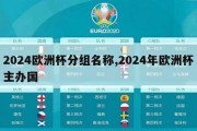 2024欧洲杯分组名称,2024年欧洲杯主办国