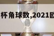 2024欧洲杯角球数,2021欧洲杯角球数