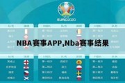 NBA赛事APP,Nba赛事结果