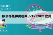 欧洲杯集锦央视频,cctv52021欧洲杯