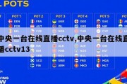 中央一台在线直播cctv,中央一台在线直播cctv13