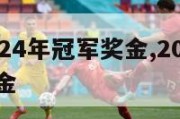 欧洲杯2024年冠军奖金,2021年欧洲杯冠军奖金