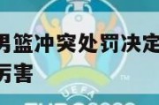 CBA发京津男篮冲突处罚决定,北京男篮京哨为何那么厉害